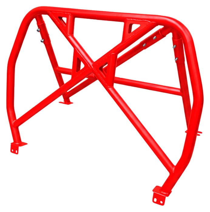 Rollbar skręcana pół klatka Porsche 911 992 991 GT3 RS Coupe Red