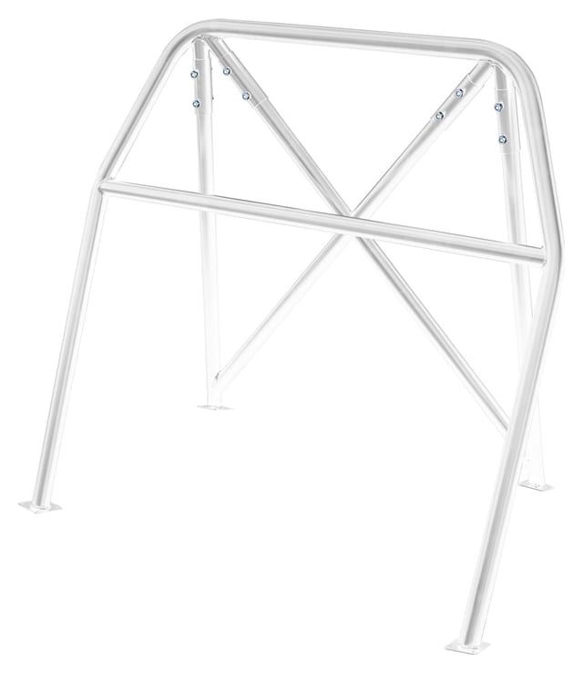 Rollbar skręcana pół klatka Renault Clio 3 Sport White