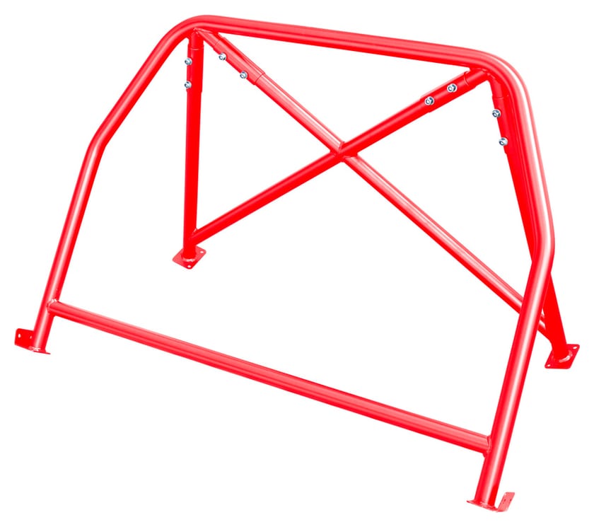 Rollbar skręcana pół klatka VW Golf 3 Red