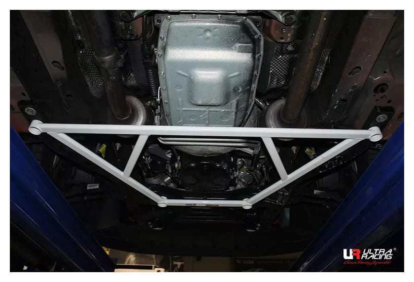 Rozpórka Ford Mustang 5.0 V8 2WD Coupe 15+ UltraRacing 4-punktowa przednia dolna Brace