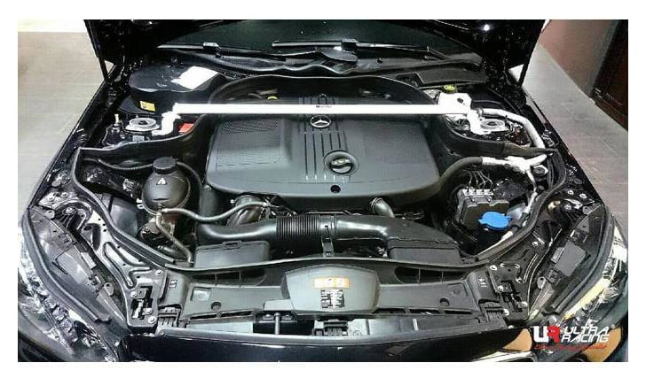 Rozpórka Mercedes E W212 /CLS 3.0 W218 11+ UR 2P przednia górna Strutbar