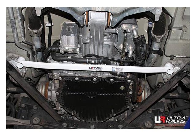 Rozpórka Porsche Cayman 981 14+ UltraRacing 2-punktowa tylna dolna Brace