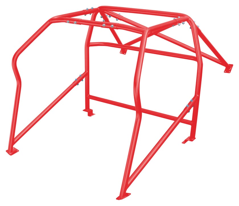 Skręcana klatka bezpieczeństwa VW Golf 2 Red