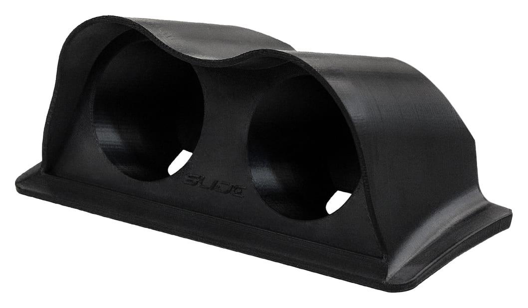 Adapter do Zegarów 2x 60mm na deskę BMW 3 E46 z tylnym otworem na przewody