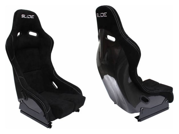 Fotel sportowy SLIDE RS carbon Black L