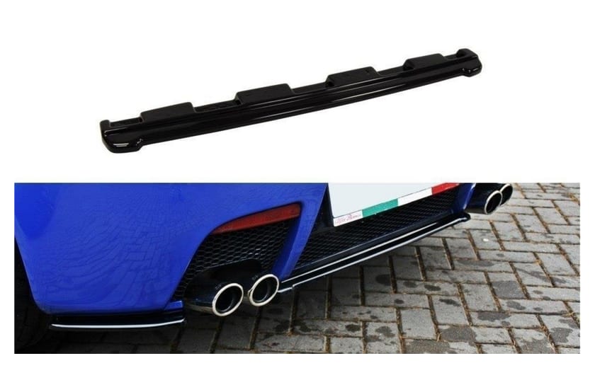 Splitter Alfa Romeo 147 GTA Tył Środkowy Bez Dyfuzora Gloss Black