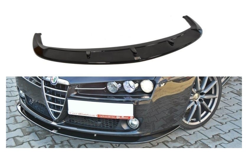 Splitter Alfa Romeo 159 przód v.2 Gloss Black