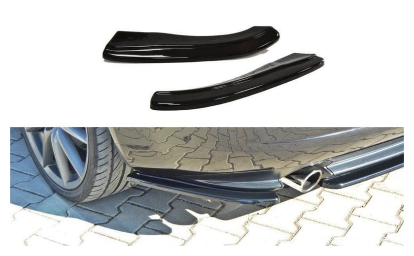 Splitter Alfa Romeo 159 Tył Boczne Gloss Black