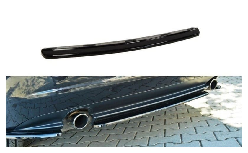 Splitter Alfa Romeo 159 Tył Środkowy Bez Dyfuzora Gloss Black