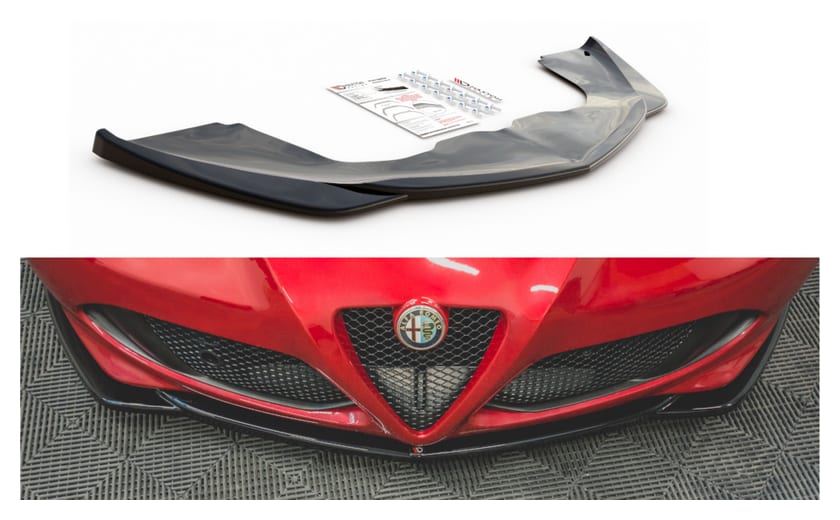 Splitter Alfa Romeo 4C przód Gloss Black