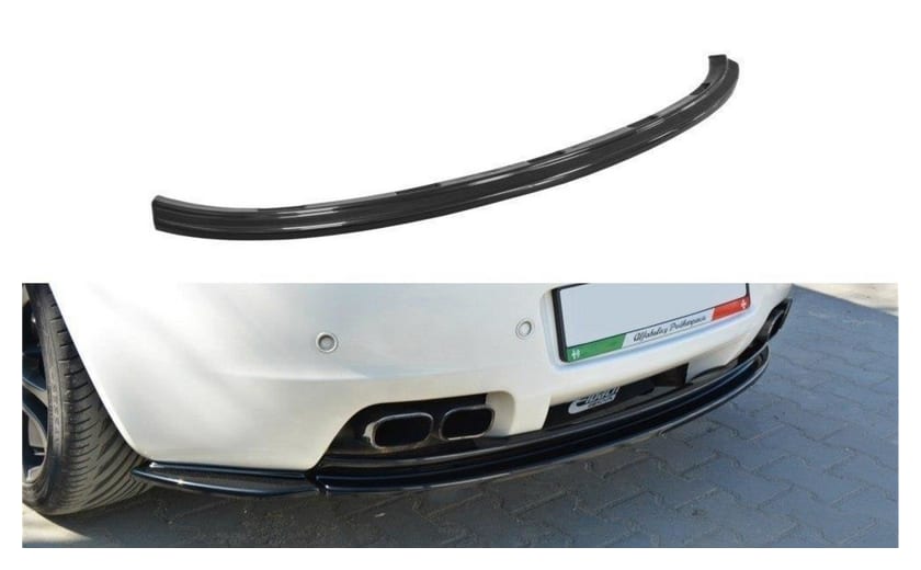 Splitter Alfa Romeo Brera Tył Środkowy Bez Dyfuzora Gloss Black