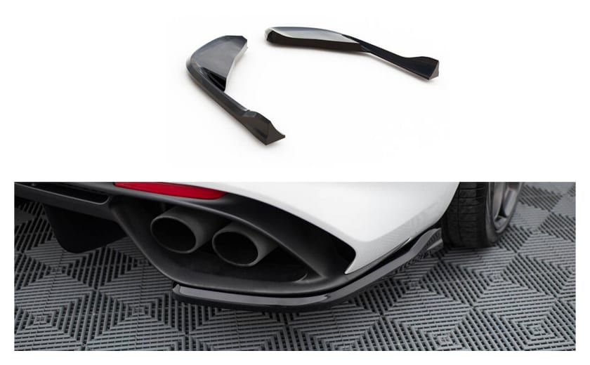 Splitter Alfa Romeo Giulia Quadrifoglio Tył Boczne