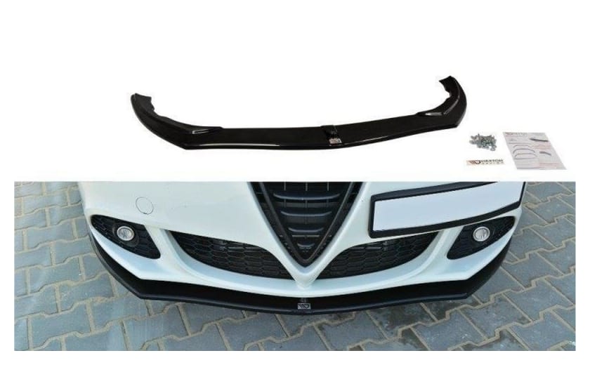 Splitter Alfa Romeo Giulietta przód v.1 Gloss Black