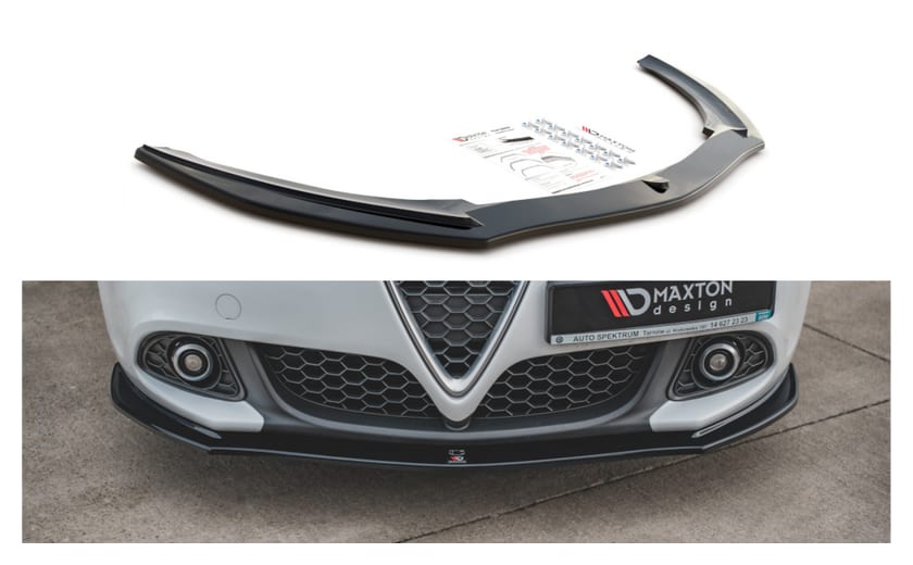 Splitter Alfa Romeo Giulietta przód v.2 Gloss Black