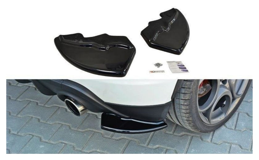 Splitter Alfa Romeo Giulietta Zender Tył Boczne Gloss Black