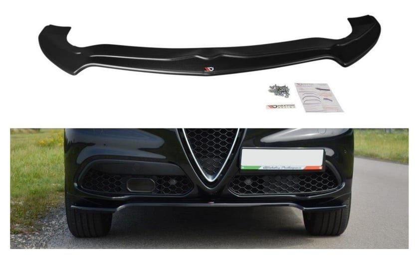 Splitter Alfa Romeo Stelvio przód v.1 Gloss Black