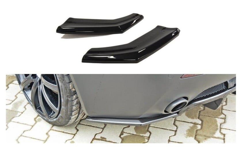 Splitter Aston Martin V8 Vantage Tył Boczne Gloss Black