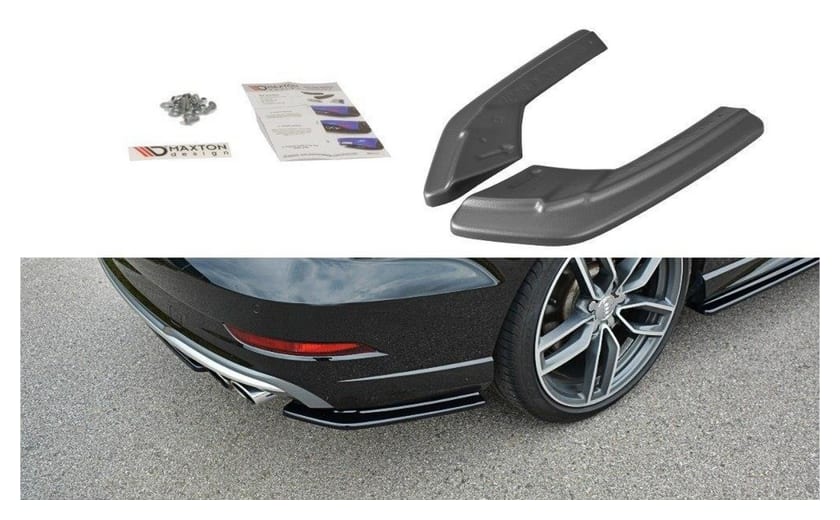 Splitter Audi A3 8V Facelift Tył Gloss Black