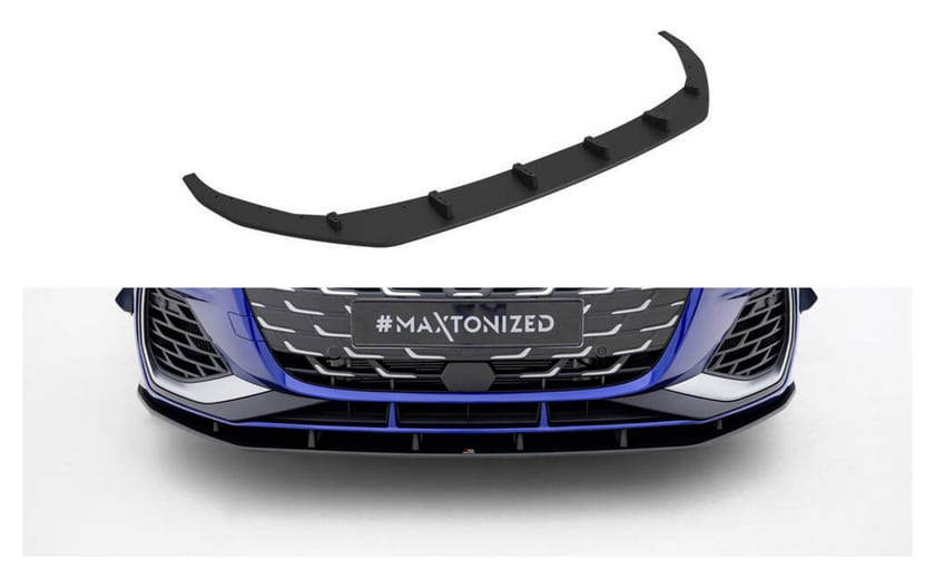 Splitter Audi A3 S-Line S3 8Y Facelift Przód Street Pro Black