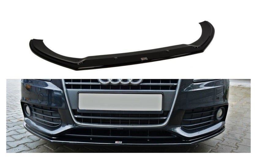 Splitter Audi A4 B8 przód v.2 Gloss Black