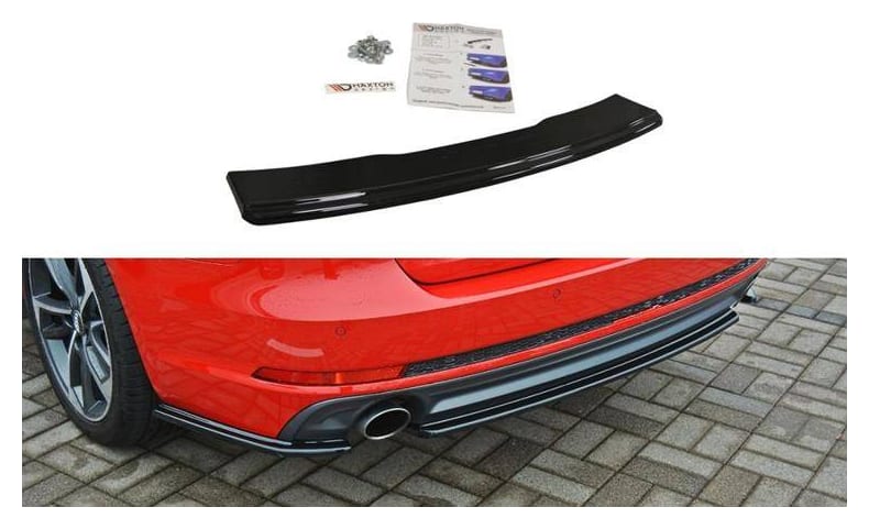 Splitter Audi A4 B9 S-Line Tył Środkowy