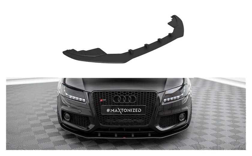 Splitter Audi A5 8T S-Line Przód Pro Black-Red
