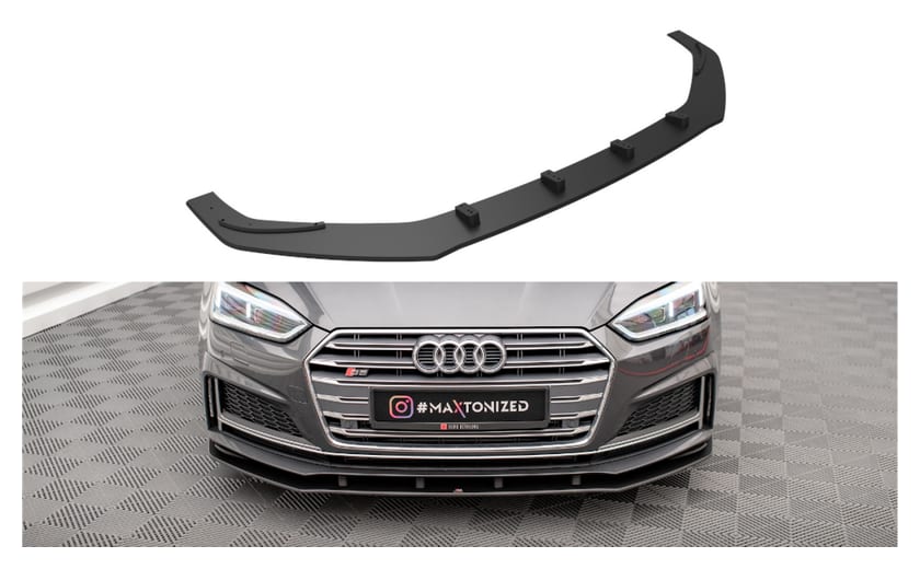 Splitter Audi A5 F5 Przód Pro Black-Red