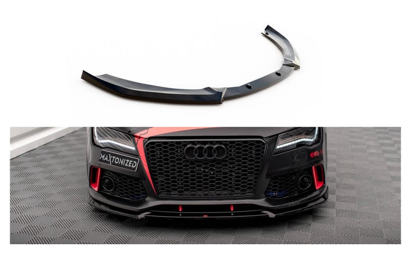 Splitter Audi A7 C7 przód RS7 Look