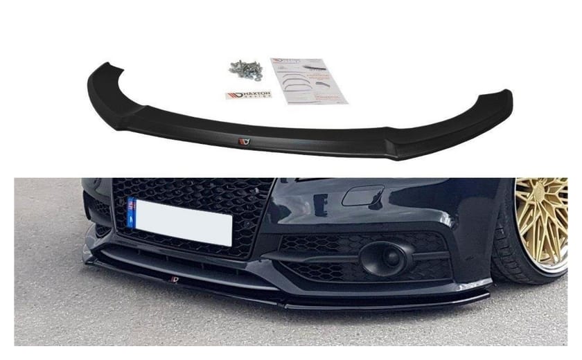 Splitter Audi A7 C7 S-Line przód v.1 Gloss Black