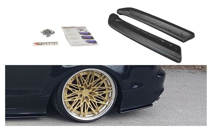 Splitter Audi A7 C7 S-Line Tył v.1 Gloss Black