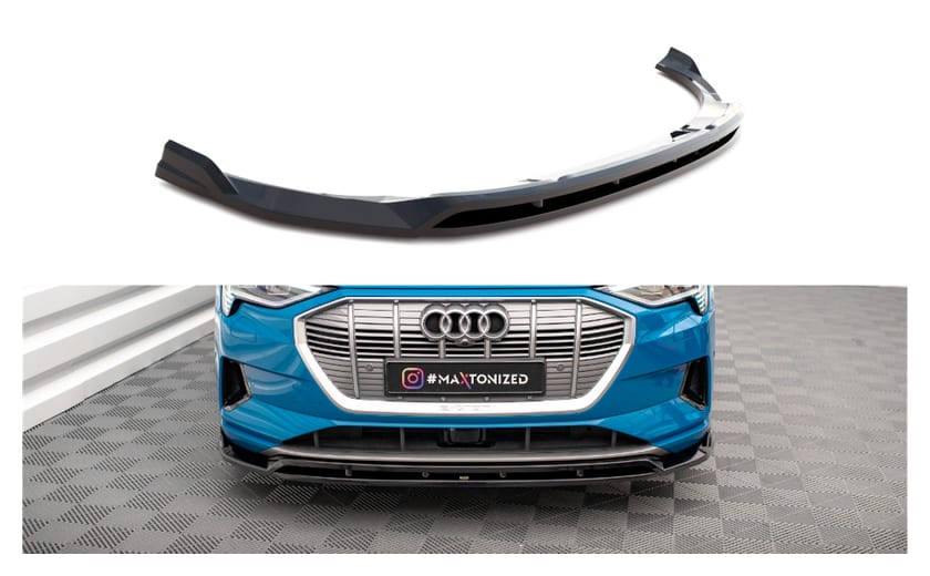 Splitter Audi e-tron przód v.2 Gloss Black