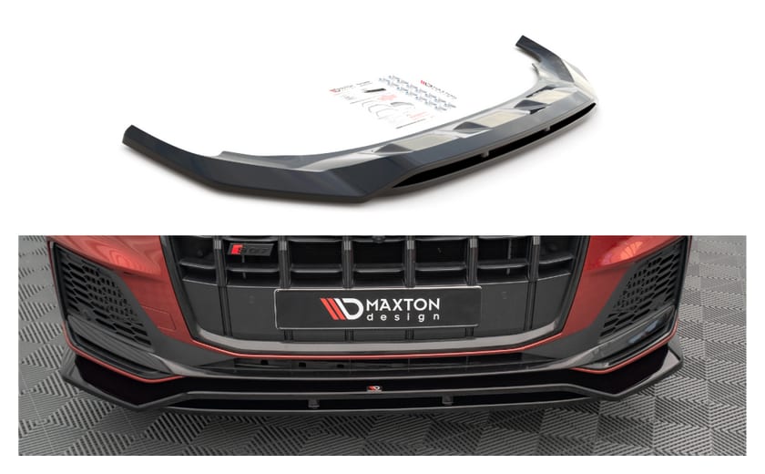 Splitter Audi Q7 4M Facelift S-Line przód Gloss Black