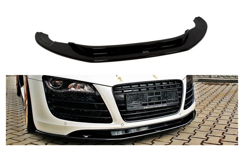 Splitter Audi R8 42 przód Gloss Black