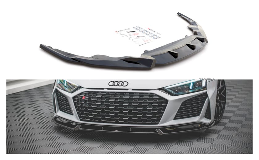 Splitter Audi R8 4S Facelift przód v.1 Gloss Black