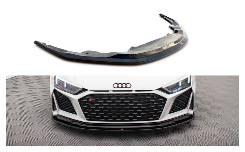 Splitter Audi R8 4S Facelift przód v.2 Gloss Black