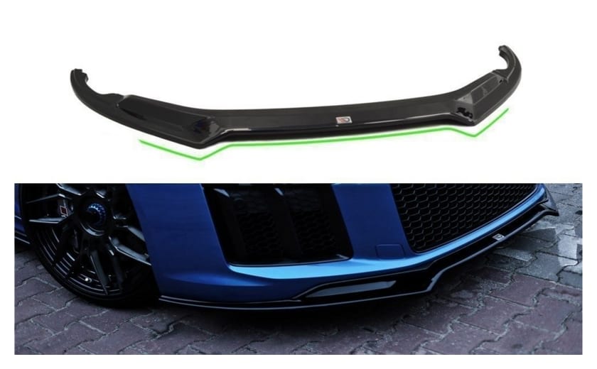 Splitter Audi R8 4S przód v.2 Gloss Black
