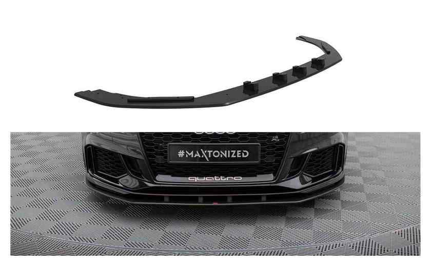 Splitter Audi RS3 8V Facelift Przód Pro Black