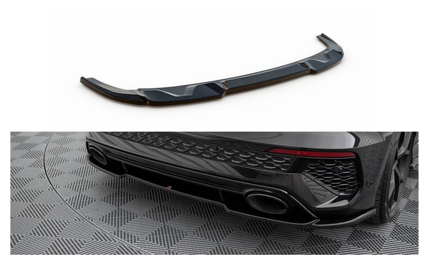 Splitter Audi RS3 8Y Tył Środkowy