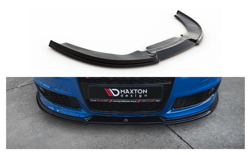 Splitter Audi RS4 B7 przód v.1 Gloss Black
