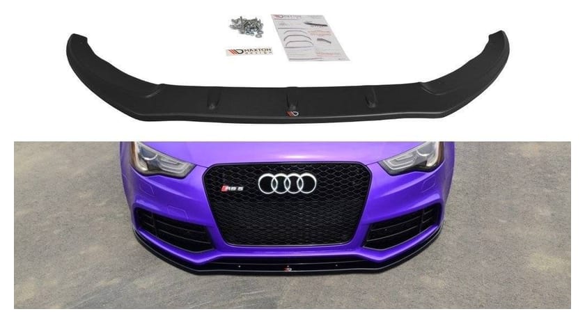 Splitter Audi RS5 8T przód Gloss Black