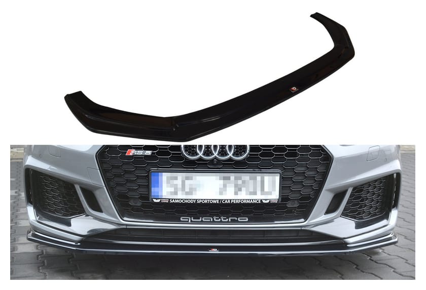 Splitter Audi RS5 F5 przód v.2 Gloss Black