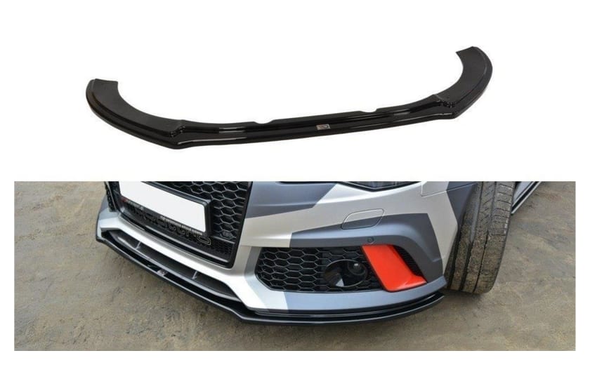 Splitter Audi RS6 C7 przód v.1 Gloss Black