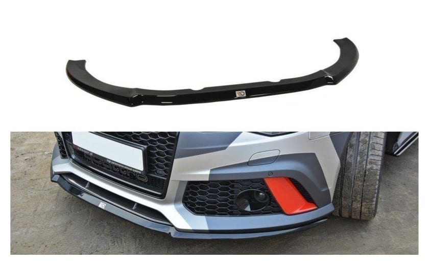 Splitter Audi RS6 C7 przód v.2 Gloss Black