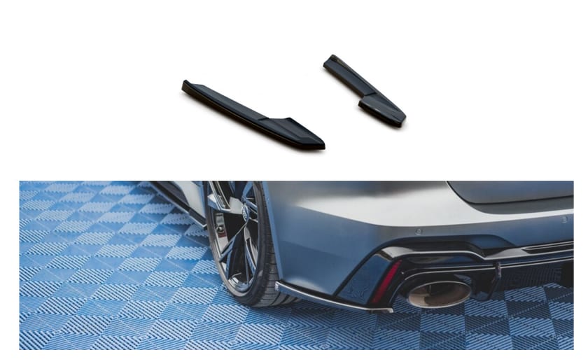Splitter Audi RS6 C8 Tył Boczne v.2