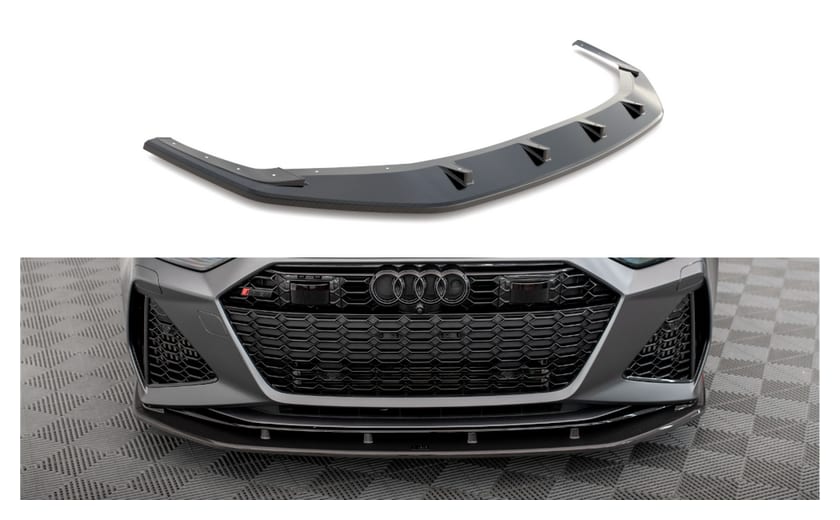 Splitter Audi RS6 RS7 C8 Przód Carbon