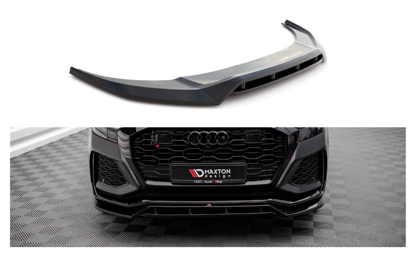 Splitter Audi RSQ8 4M przód v.3 Gloss Black