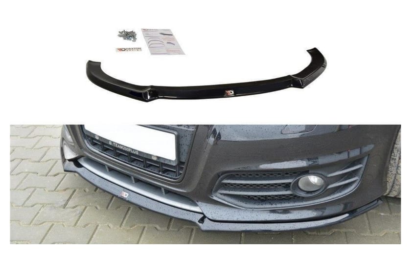 Splitter Audi S3 8P Facelift przód v.1 Gloss Black