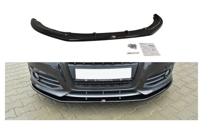 Splitter Audi S3 8P Facelift przód v.2 Gloss Black