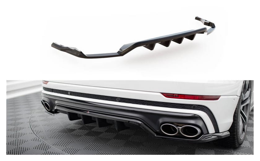 Splitter Audi SQ8 4M Tył Środkowy z Dyfuzorem