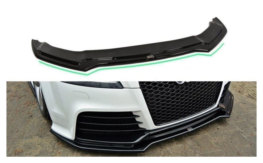 Splitter Audi TT 8J RS przód v.2 Gloss Black